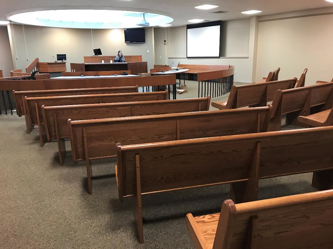 Concordia Parish courtroom